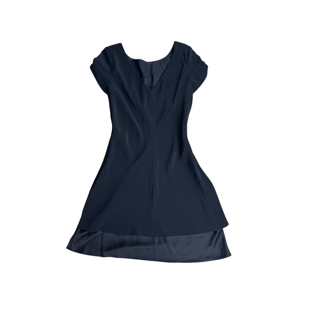 Vintage Jones New York Black Dress Size 10 Classic LBD